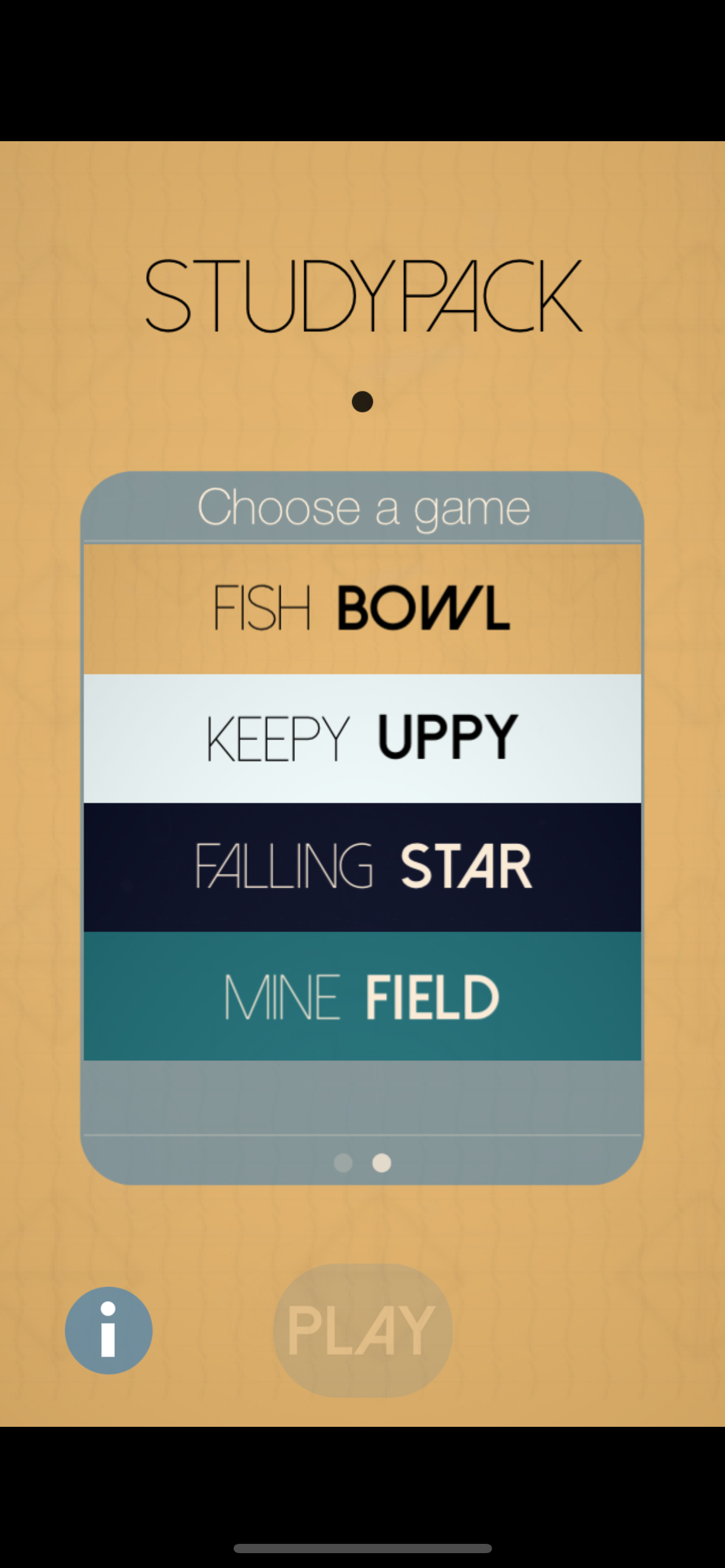 Controls screenshot