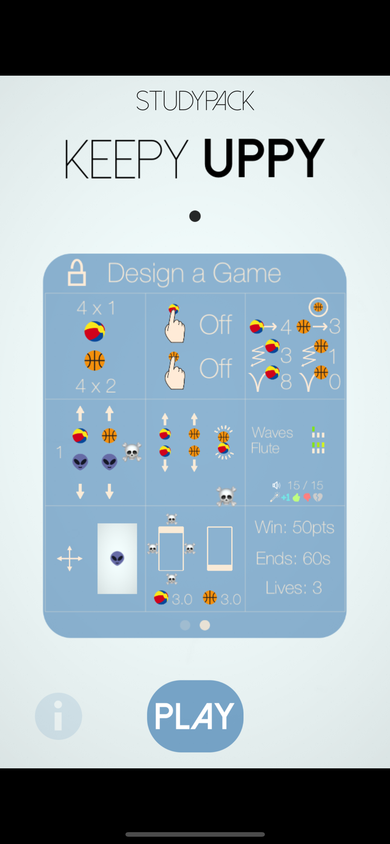 Design Interface screenshot